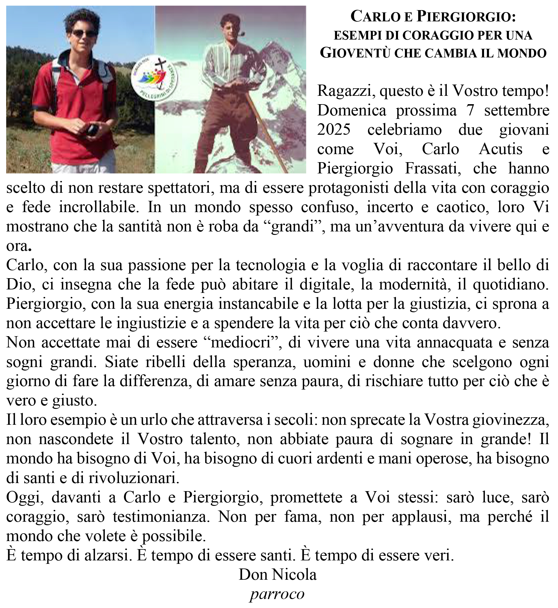 Lavoce del Pparroco